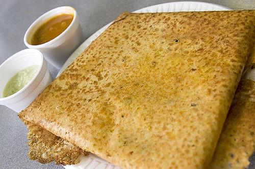 Onion Masala Rava Dosa