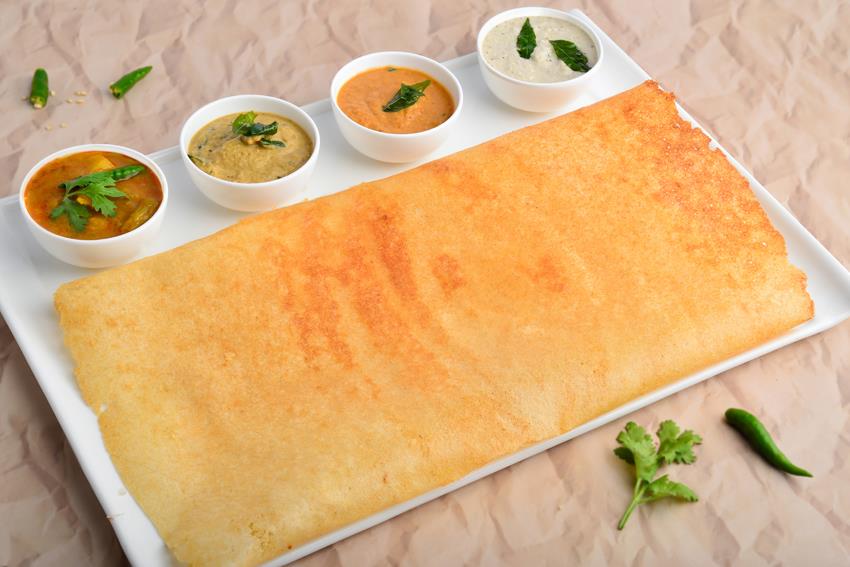 Onion Plain Rava Dosa