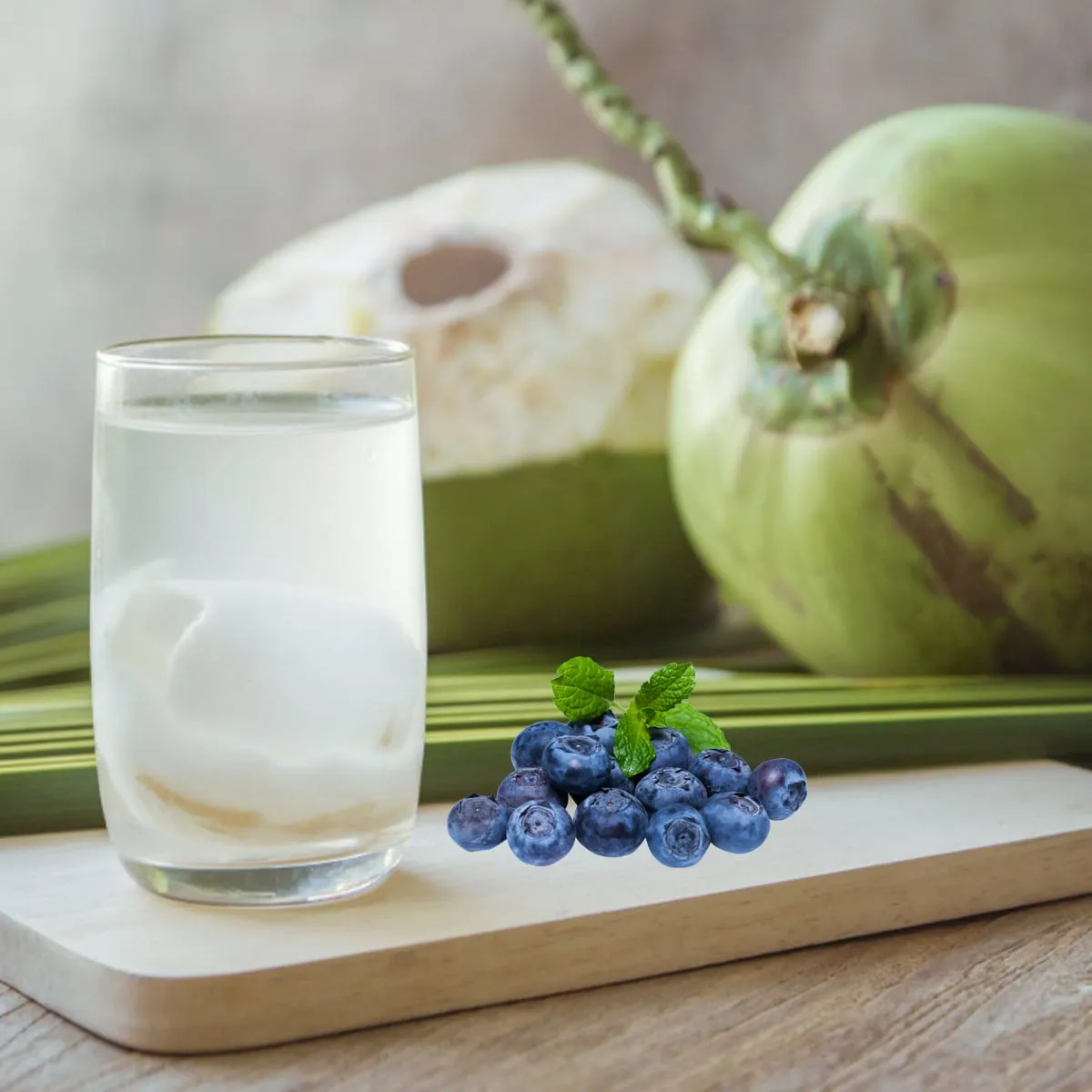 Blueberry Flavor Coconut